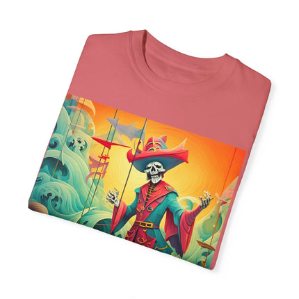 Skeleton Crew of the Misty Seas Unisex Garment-Dyed T-shirt