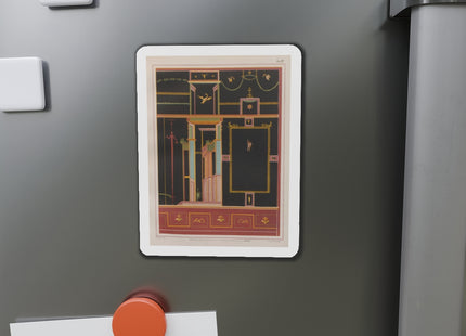 Pompeii Walls Pl.04 by Victor Steeger Die-Cut Magnets (5 Sizes)