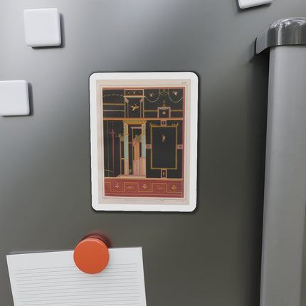Pompeii Walls Pl.04 by Victor Steeger Die-Cut Magnets (5 Sizes)