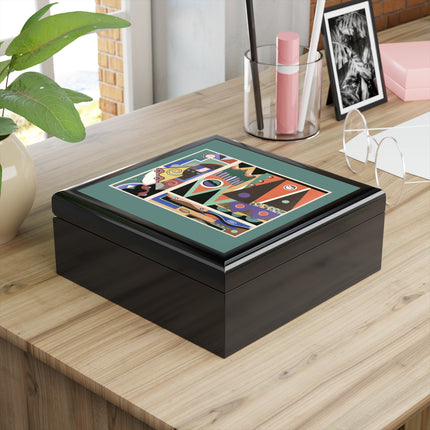Collection decors et couleurs Pl.03 by Georges Valmiers Jewelry Box