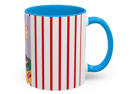 Art Deco Christmas Colorful Mugs (11oz, 15oz)