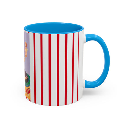 Art Deco Christmas Colorful Mugs (11oz, 15oz)