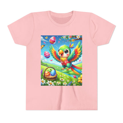 Easter Parrot Youth Short Sleeve Tee