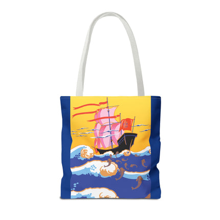 Golden Seas and Whimsical Dreams Tote Bag (AOP)