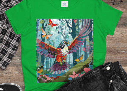 A Colorful Raptor Cotton Tee