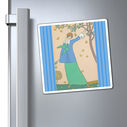 Le Verger by Georges Lepape Magnets (3 Sizes)