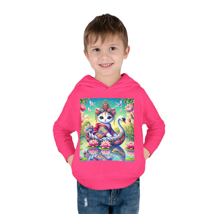 Geisha Kitten’s River Voyage Toddler Pullover Fleece Hoodie