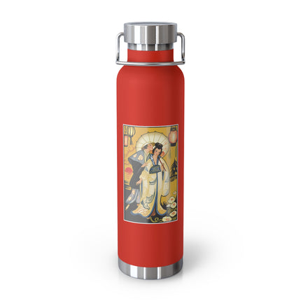 Golden Embrace Copper Vacuum Insulated Bottle, 22oz