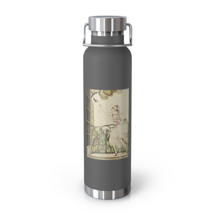 Sur talons rouges (On Red Heels) pl 02 by Gerda Wegener Copper Vacuum Insulated Bottle, 22oz