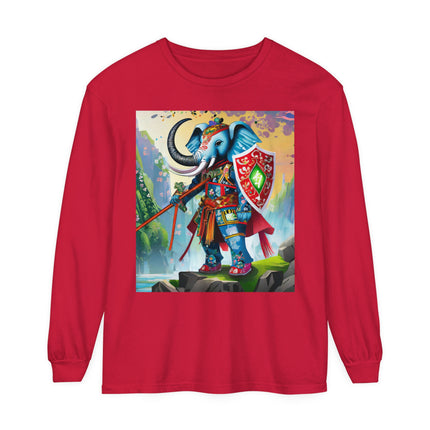 Cyberpunk Elephant Long Sleeve T-Shirt