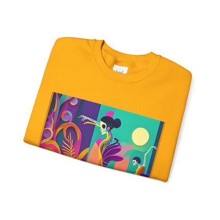 Dance of the Skeleton Ballerinas Unisex Heavy Blend™ Crewneck Sweatshirt