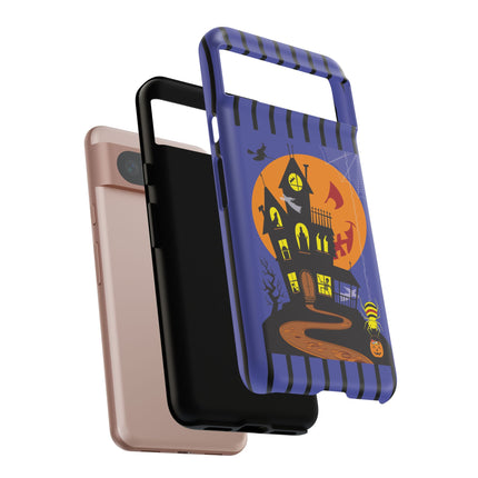 Halloween Night at the Haunted House Phone Cases