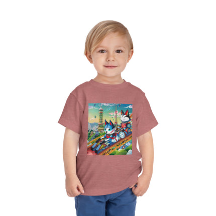 Kitsune Carnival Toddler Short Sleeve Tee