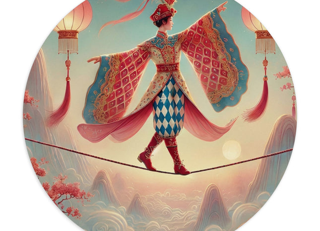 The Lantern Walker Mouse Pad