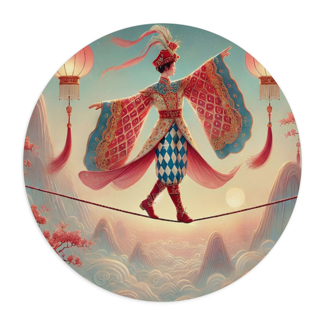 The Lantern Walker Mouse Pad
