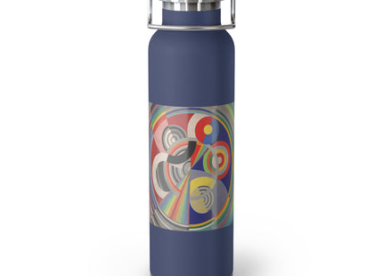 Rythme No. 1 by Robert Delaunay Copper Vacuum Insulated Bottle, 22oz