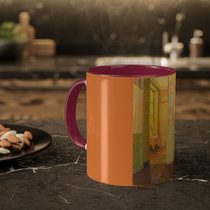 Interior, Window Light by Henri Le Sidaner Colorful Mugs, 11oz