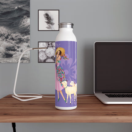Easter Elegance Slim Water Bottle