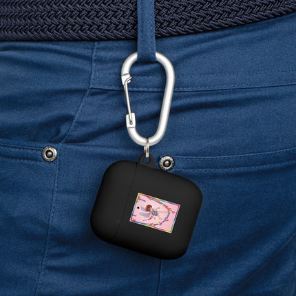 A Playful Fairy Jumps Rope AirPods Case