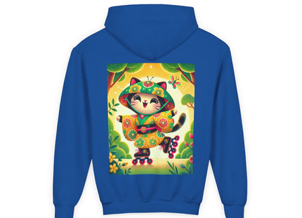 Firefly Dance on Wheels Youth Heavy Blend Hooded Sweatshirt