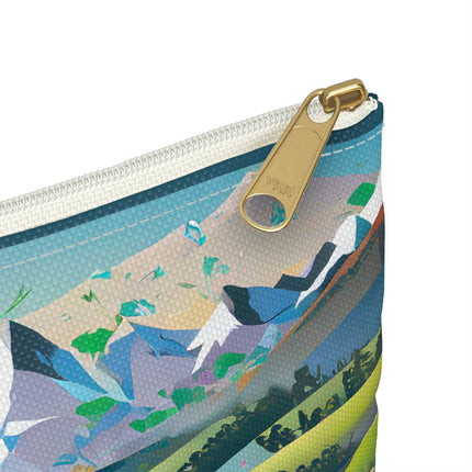 Stripes on Wheels Pencil Case
