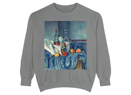 The Peppermint Bottle by Paul Cézanne Unisex Garment-Dyed Sweatshirt