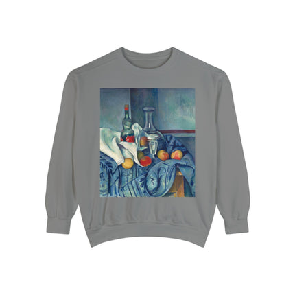 The Peppermint Bottle by Paul Cézanne Unisex Garment-Dyed Sweatshirt