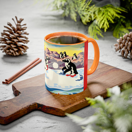 Snowball Shenanigans Colorful Mugs (11oz, 15oz)