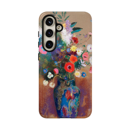 Bouquet of Flowers by Odilon Redon Phone Cases