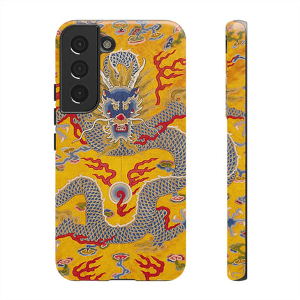 Majestic Dragon Regalia – Imperial 12-Symbol Robe Phone Cases
