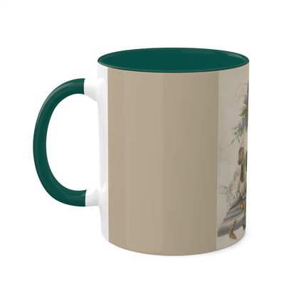 Vanitas Still Life by Herman Henstenburgh Colorful Mugs, 11oz