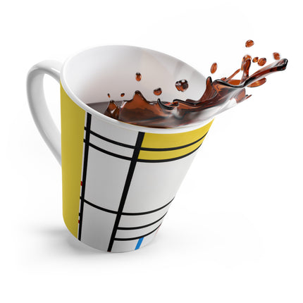 Place de la Concorde by Piet Mondrian Latte Mug