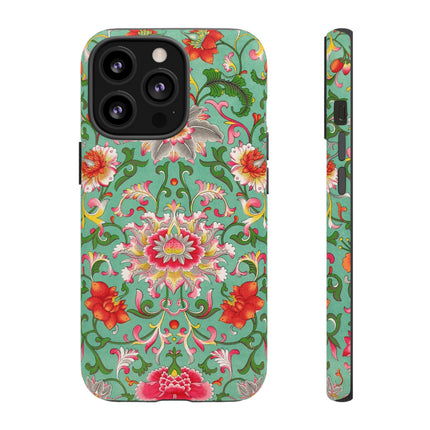 Colorful Floral Pattern by Owen Jones Phone Cases
