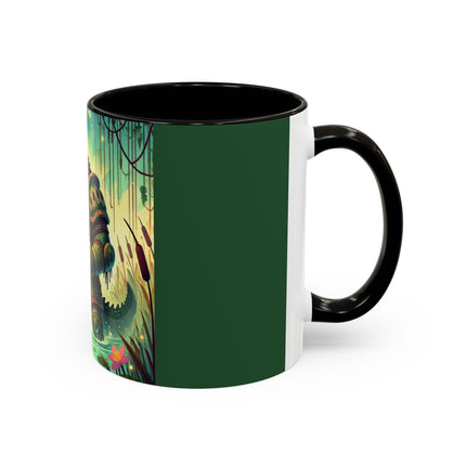 Swamp Tyrant Colorful Mugs (11oz, 15oz)