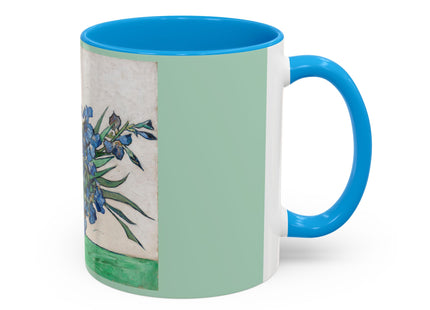 Irises by Vincent Van Gogh Colorful Mugs (11oz, 15oz)