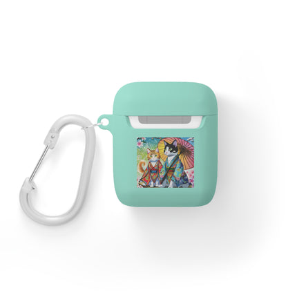 Kimono Kitties AirPods Case Cover