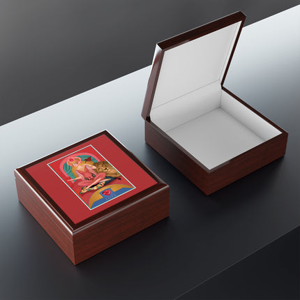 July & Ruby (from the Gem Series) by Sofia Chiostri Jewelry Box