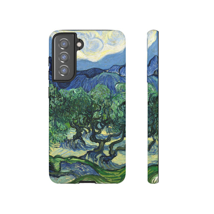 Olive Trees by Vincent Van Gogh Phone Cases