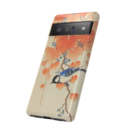 Japanese Bird and Branch by Ohara Koson Phone Cases