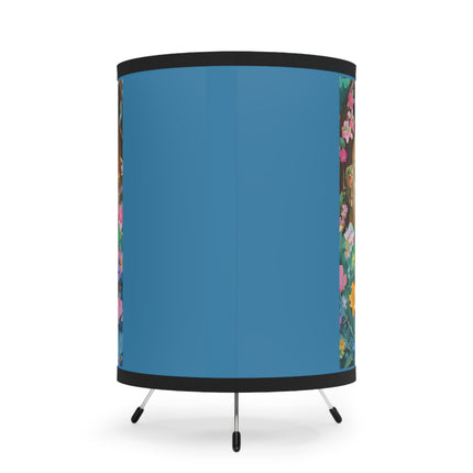 Baby Unicorns and Fluttering Butterflies Tripod Lamp