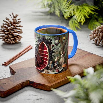 Malice in Wonderland – Gothic Halloween Colorful Mugs (11oz, 15oz)