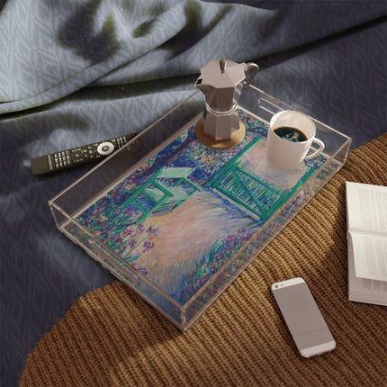 The Artist’s Garden by Theodore Earl Butler Acrylic Serving Tray