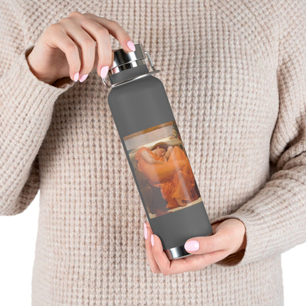 Flaming June by Frederic Leighton Copper Vacuum Insulated Bottle, 22oz