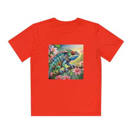 Camouflage Chameleon Youth Competitor Tee
