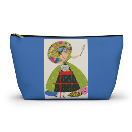 Lady with the Golden Fish Cosmetic Bag – Whimsical Fashion & Playful Fantasy
