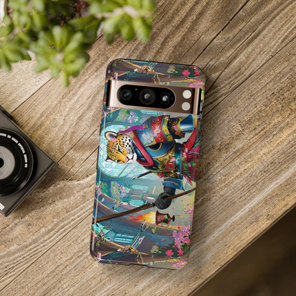 Cyberpunk Leopard Phone Cases