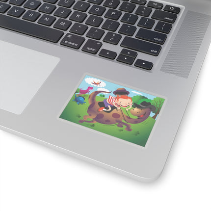 Rip-Roaring Fun Kiss-Cut Stickers (4 Sizes)