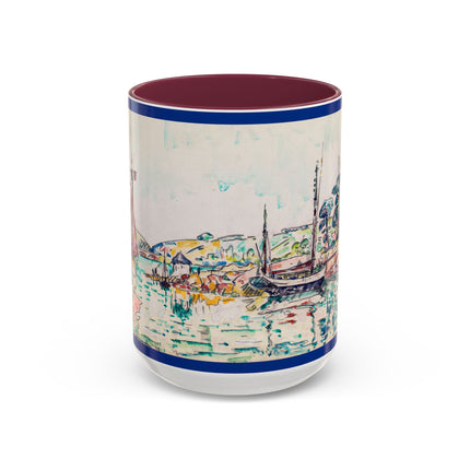 Concarneau by Paul Signac Colorful Mugs (11oz, 15oz)