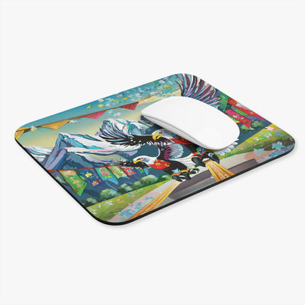 Eagle Skater Mouse Pad, Rectangle