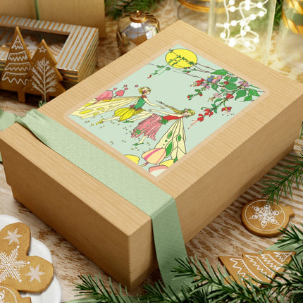Moonlit Dance of Enchanting Fairies Kiss-Cut Stickers (4 Sizes)